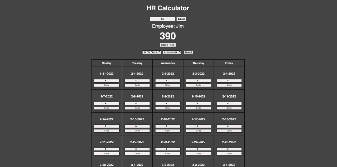 project UI image